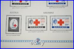 International Red Cross Collection Of 300+ Stamps All Mint On Scott Pages
