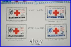 International Red Cross Collection Of 300+ Stamps All Mint On Scott Pages