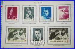 International Red Cross Collection Of 300+ Stamps All Mint On Scott Pages
