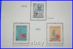 International Red Cross Collection Of 300+ Stamps All Mint On Scott Pages