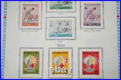 International Red Cross Collection Of 300+ Stamps All Mint On Scott Pages