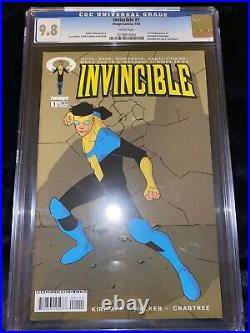 Invincible #1 & #2 & #3 ALL CGC 9.8 WHITE! LOT SET Low Print Run Amazon