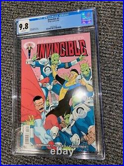 Invincible #1 & #2 & #3 ALL CGC 9.8 WHITE! LOT SET Low Print Run Amazon