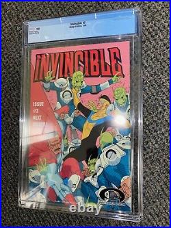 Invincible #1 & #2 & #3 ALL CGC 9.8 WHITE! LOT SET Low Print Run Amazon