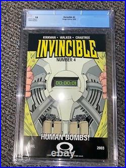 Invincible #1 & #2 & #3 ALL CGC 9.8 WHITE! LOT SET Low Print Run Amazon