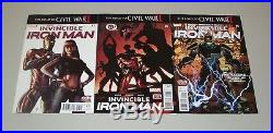 Invincible Iron Man Set Lot #7-9(2016) 1st Prints All Issues! Riri Williams