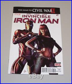 Invincible Iron Man Set Lot #7-9(2016) 1st Prints All Issues! Riri Williams