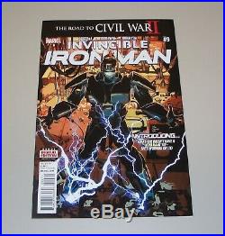 Invincible Iron Man Set Lot #7-9(2016) 1st Prints All Issues! Riri Williams