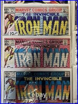 Invincible & The All New Iron Man Marvel Comic Book Lot of 32 1979-1983 Bronze