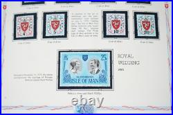 Isle Of Man 1973-1980 Collection Of 200+ Stamps & 80+ Souvenir Sheets All Mnh