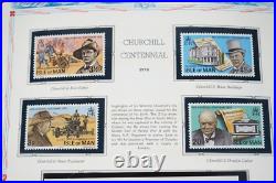 Isle Of Man 1973-1980 Collection Of 200+ Stamps & 80+ Souvenir Sheets All Mnh