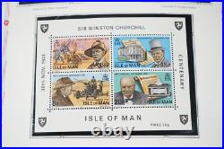 Isle Of Man 1973-1980 Collection Of 200+ Stamps & 80+ Souvenir Sheets All Mnh