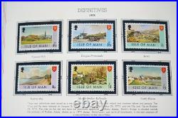 Isle Of Man 1973-1980 Collection Of 200+ Stamps & 80+ Souvenir Sheets All Mnh