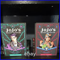 JoJo's Bizarre Adventure Manga Part 1 & 2 Hardcover Full Set English