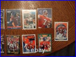 John Elway Trading Card Collection 14 cards(All Perfect Condition and Preserved)