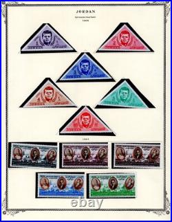 Jordan 1950-1964 Collection Of 85 Stamps & 8 Souvenir Sheets All Complete Sets