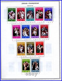 Jordan 1950-1964 Collection Of 85 Stamps & 8 Souvenir Sheets All Complete Sets