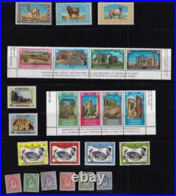 Jordan 1950-1964 Collection Of 85 Stamps & 8 Souvenir Sheets All Complete Sets