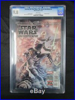 Journey To Star Wars Shattered Empire Lot Of 4 All Cgc 9.8 Beautiful