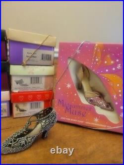 Just The Right Shoe Lot 20+Raine Shoe Figurines Used With Boxes