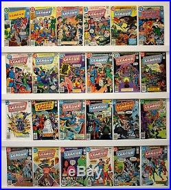 Justice League of America Lot of 50 comics All FVF or better See below issues