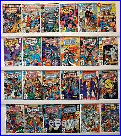Justice League of America Lot of 50 comics All FVF or better See below issues