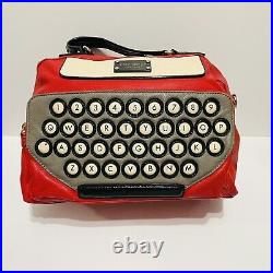KATE SPADE All Typed Up Typewriter Clyde Bag MINT EUC SUPER RARE & COLLECTABLE