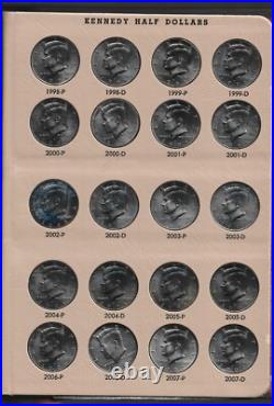 Kennedy 1/2 Dollar Collection 1964-2007 All Coins Gem Bu Or Better
