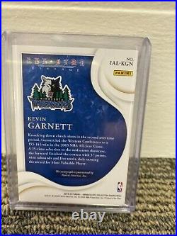 Kevin Garnett /15 2019-20 Immaculate Collection All-Star Lineage On-Card Auto