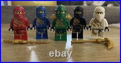 LEGO Ninjago DX Ninja Lot ALL 5, LLOYD DX Collection Golden Weapons