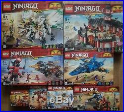 LEGO Ninjago Legacy LOT of ALL 8 Sets Brand New Sealed Complete Collection 2019
