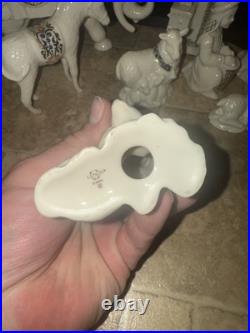 LENOX CHINA JEWEL 26 PC NATIVITY SET ALL PIECES ARE MINT WithRARE DOVE SELLER
