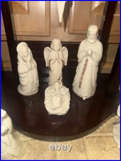 LENOX CHINA JEWEL 26 PC NATIVITY SET ALL PIECES ARE MINT WithRARE DOVE SELLER