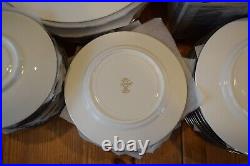 LENOX ERIN SET of 12 DEBUT COLLECTION FINE BONE CHINA 57 PIECE MINT