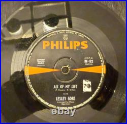 LESLEY GORE complete AUSTRALIAN Mercury 7 Record collection 22 singles