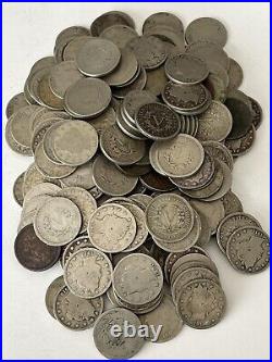 LIBERTY V NICKEL LOT COLLECTION. ALL WITH DATES. 100 Coins