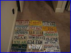 LICENSE PLATE lot of 36. Bulk. BUY ALL STATES HERE FAST SHIPPING