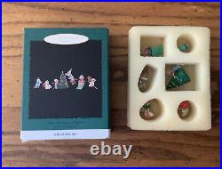 LOT 6 New HALLMARK Miniature Ornament TINY TREASURES Mice 6 In Each 1992 1997