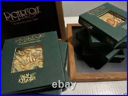 LOT 8+2, Picturesque Harmony Kingdom Art Tile Collection Noah's Park, FREE SHIP