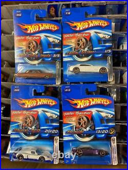 LOT of 186 ALL FTE Hot Wheels Faster Than Ever (1's) COLLECTION RARE VHTF