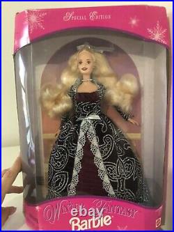 LOT of 7 Collectible Barbie Dolls All New in Unopened Box