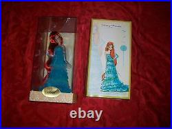 LOT of ALL 16 DISNEY DESIGNER DOLLS 10 PRINCESSES & 6 VILLIAN DOLLS