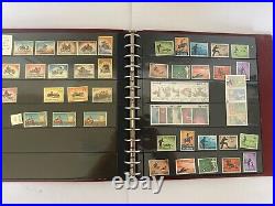 Large Foreign Stamp Collection, 19 Pages of Stamps, Sets, Blocks, All Mint, New