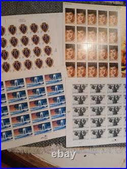 Large Us Stamp Collection All Pictured Fv$180+