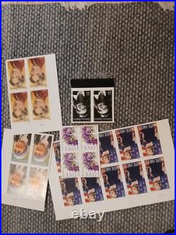 Large Us Stamp Collection All Pictured Fv$180+