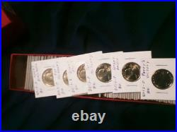 Large us quarter collection all BU+ or better