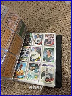 Last Baseball Card Booklet Lot! All Pages Full, Some Rare! Full Book Collection