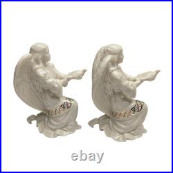 Lenox China Jewels Figurine Lot Angel of Peace Love Light Harmony Nativity Kings