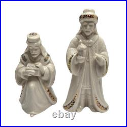 Lenox China Jewels Figurine Lot Angel of Peace Love Light Harmony Nativity Kings