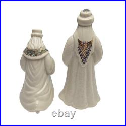 Lenox China Jewels Figurine Lot Angel of Peace Love Light Harmony Nativity Kings